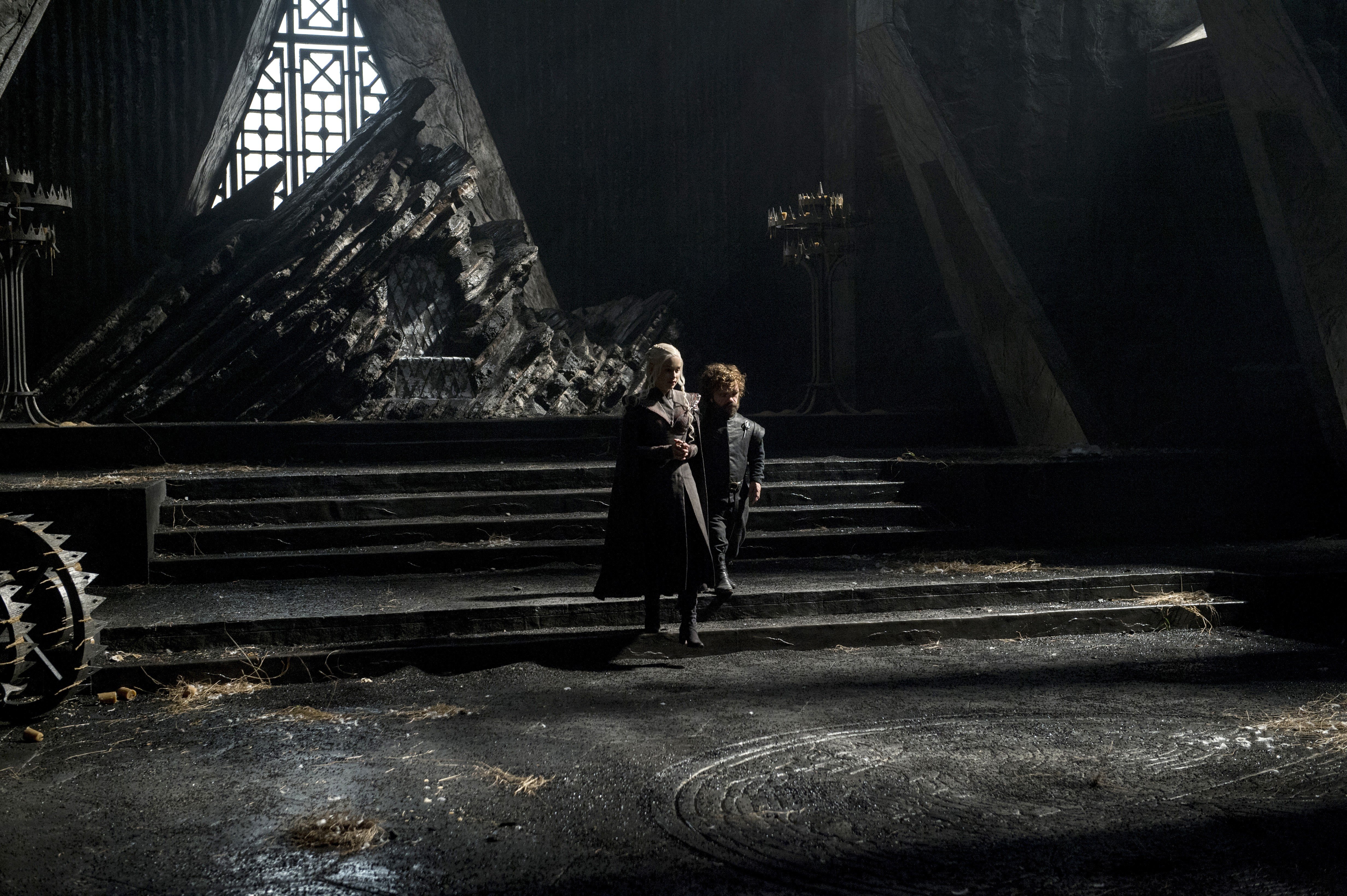 Tyrion and Daenerys 7x01 Lannister Wallpaper