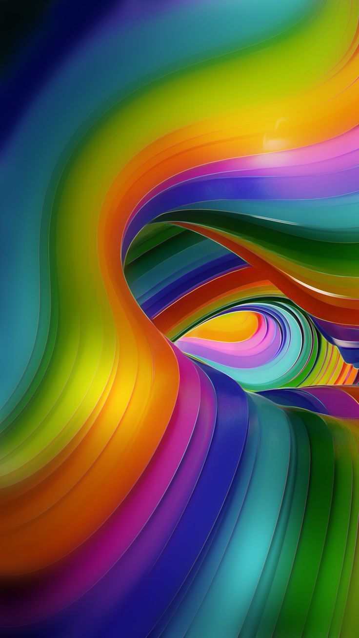 It's a Colorful Life. Rainbow colors art, Rainbow wallpaper, Abstract wallpaper