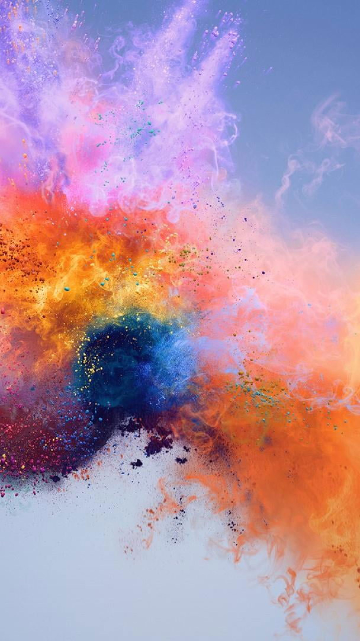 Wallpaper Colourful, Art, Explosion, Color, Smoke • Wallpaper For You