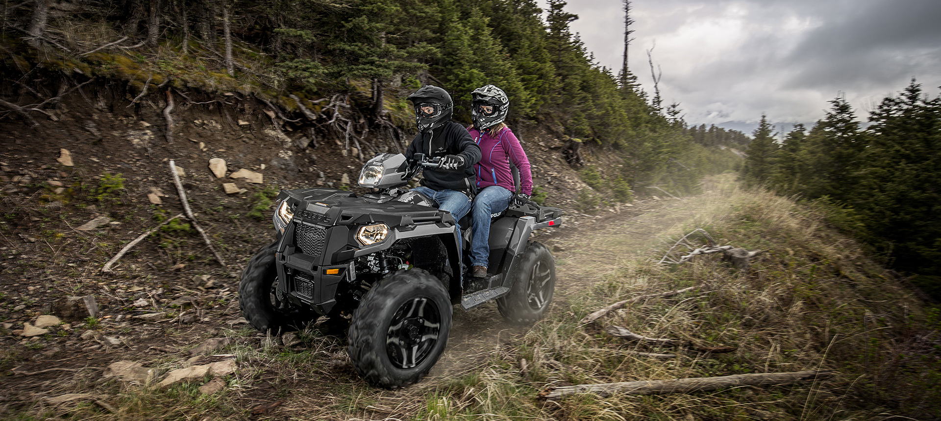 2 Seater ATVs/Four Wheelers for Trail Riding