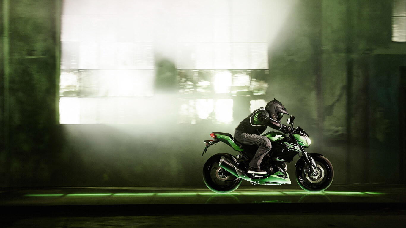 Kawasaki Z300 2018 1366x768 Resolution HD 4k Wallpaper, Image, Background, Photo and Picture