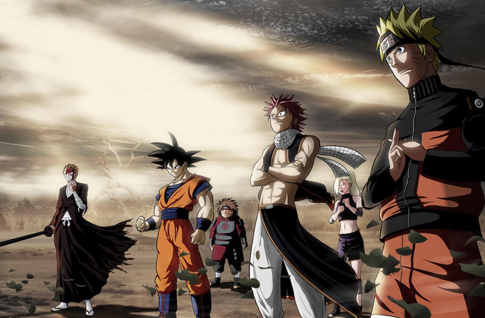 Naruto and Natsu Wallpaper