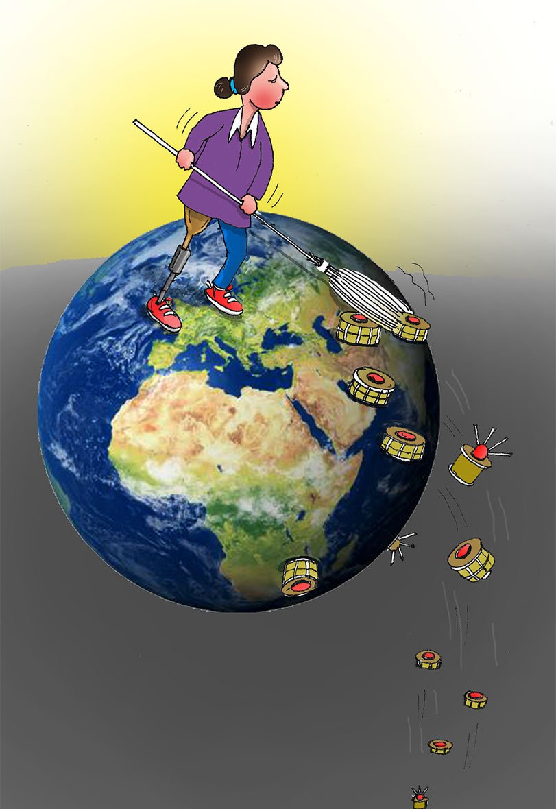 Clean Landmine From Earth