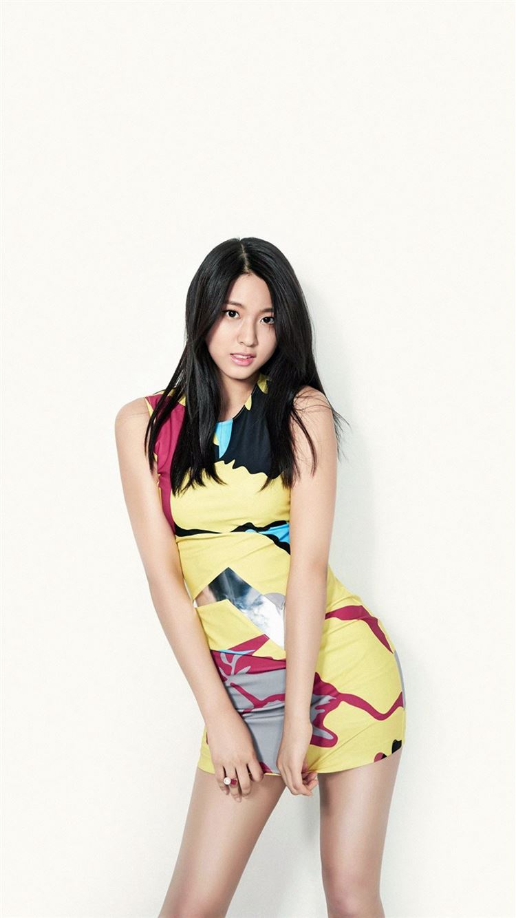 Seolhyun Aoa Kpop Love Cute White iPhone 8 Wallpaper Free Download