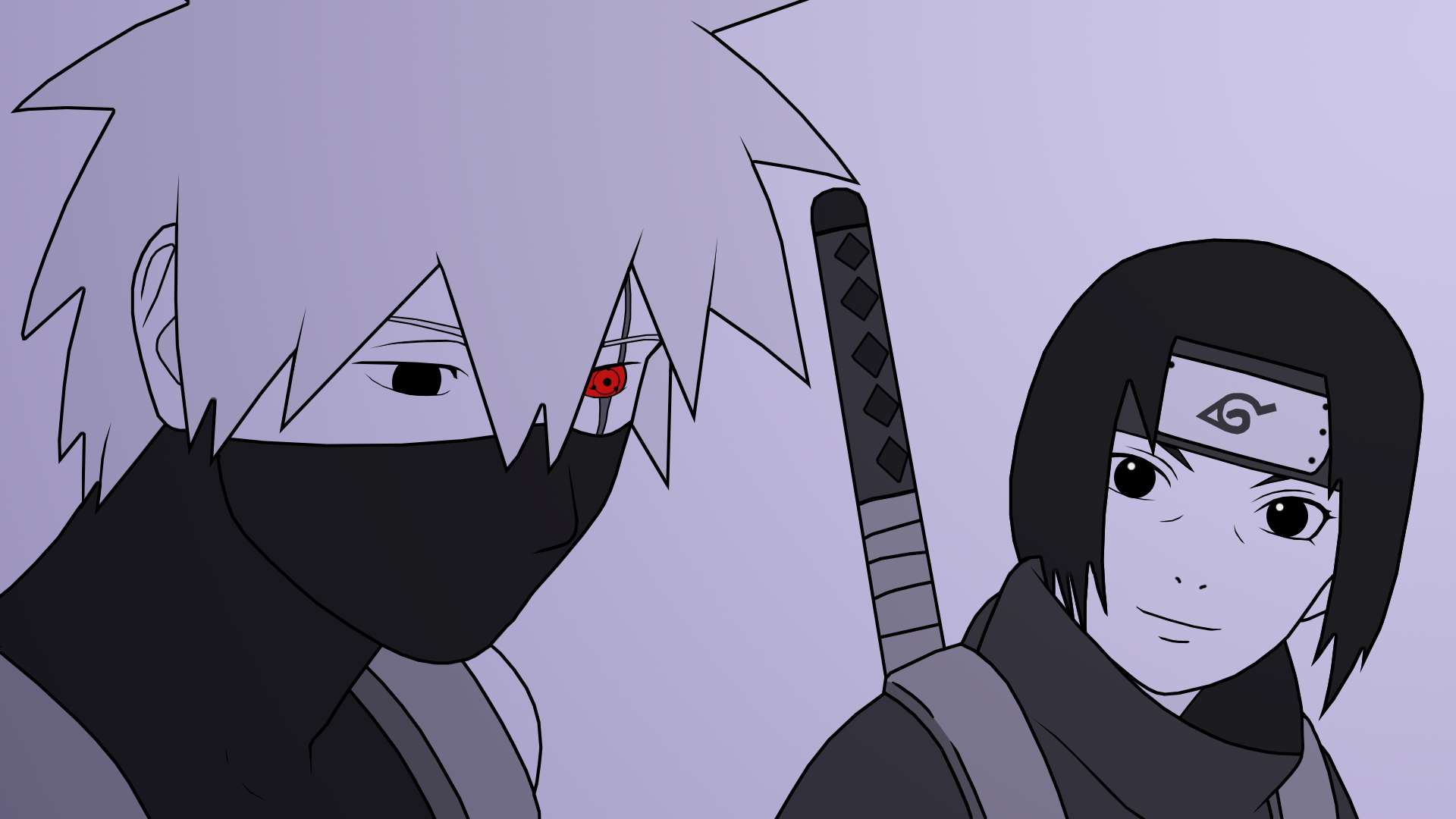 Itachi and Kakashi HD Wallpaper