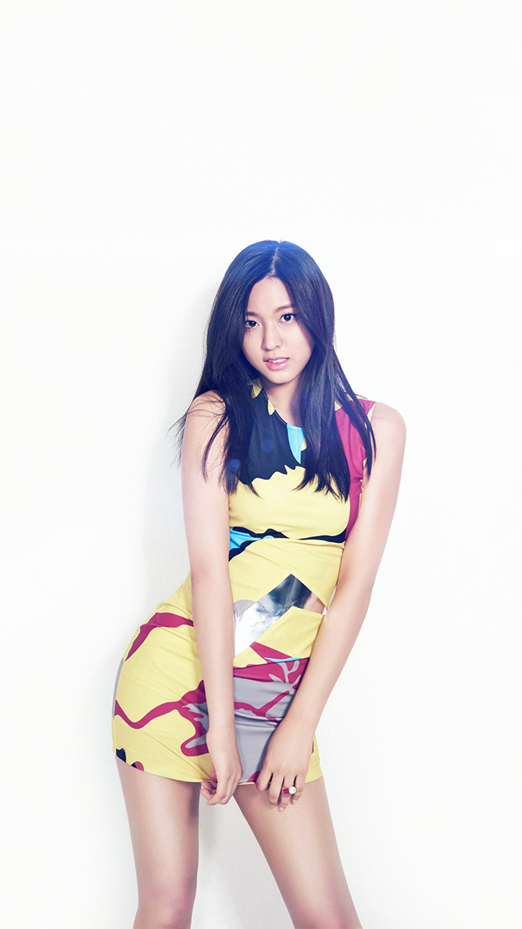 iPhone6papers.co. iPhone 6 wallpaper. seolhyun aoa kpop love cute white flare