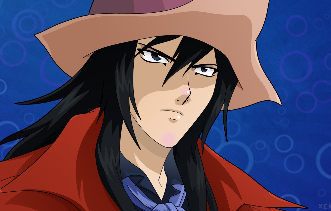 Wallpaper hat, guy, Jirou Mochizuki, Black Blood Brothers image for desktop, section сёнэн