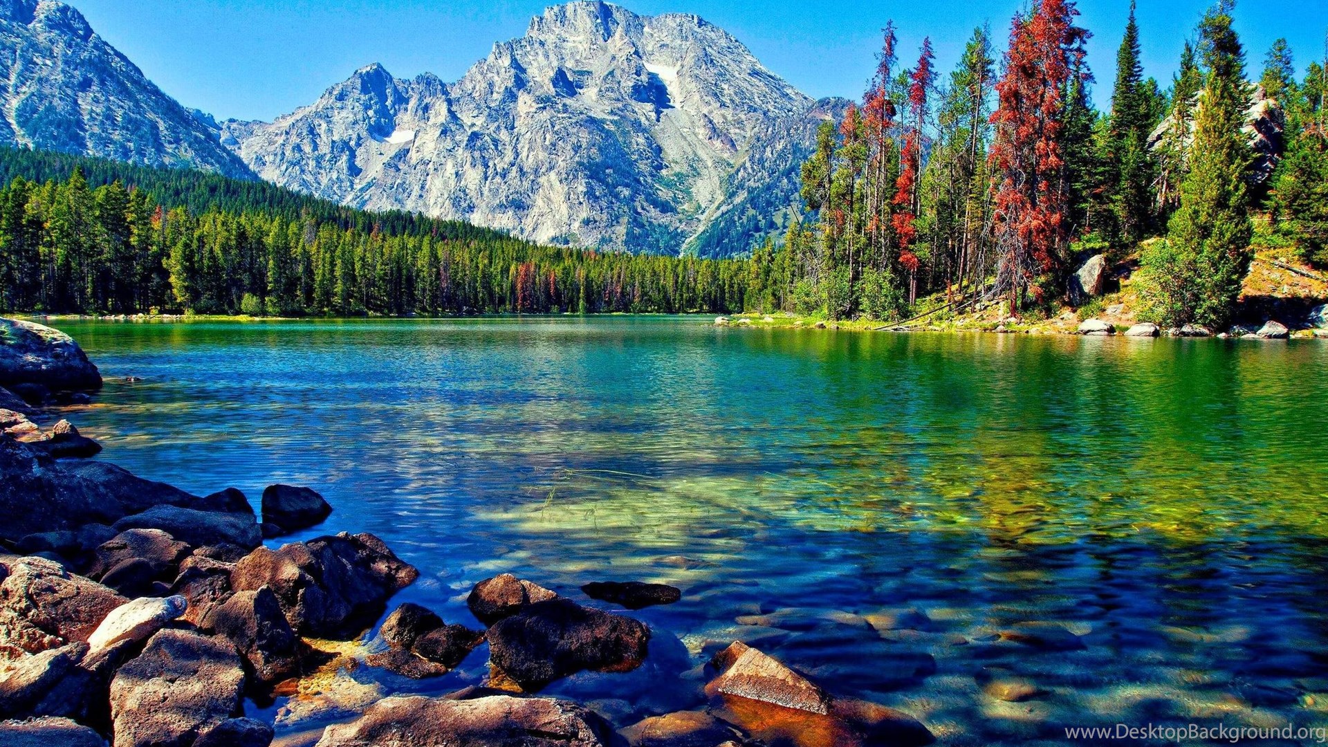 Desktop Wallpaper Awesome Mountain Lake HD Wallpaper Wallpaper. Desktop Background