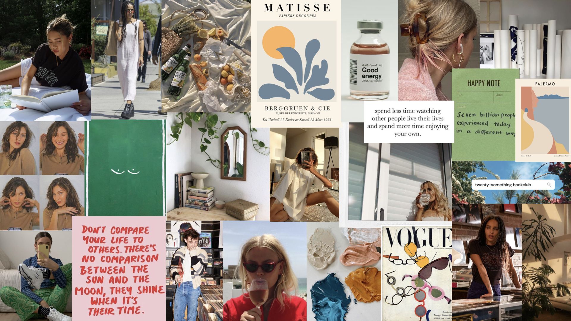 Mood Board Spring Wallpapers - Wallpaper Cave