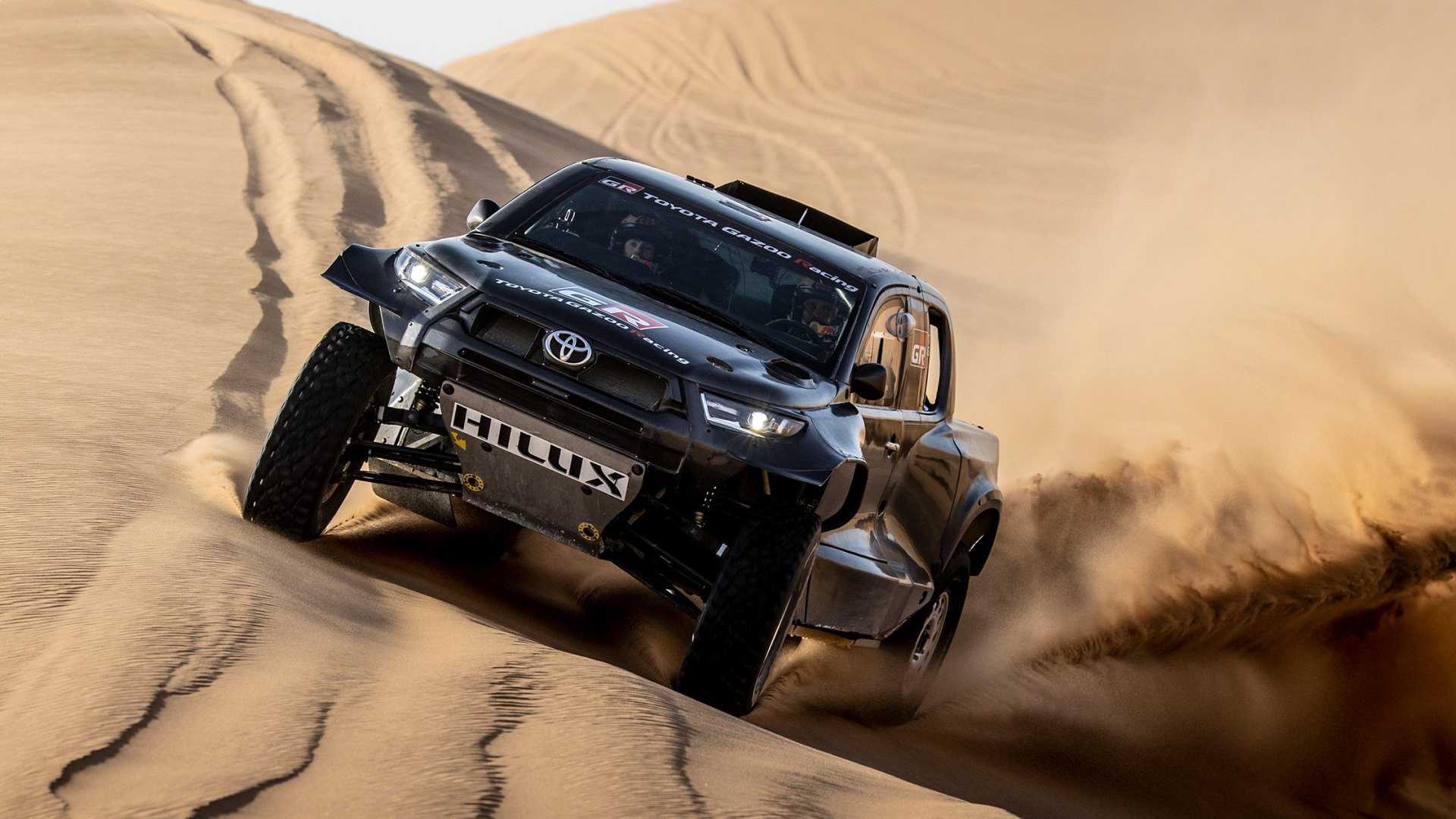 Hardcore Toyota Hilux With Land Cruiser Power Unveiled For Dakar