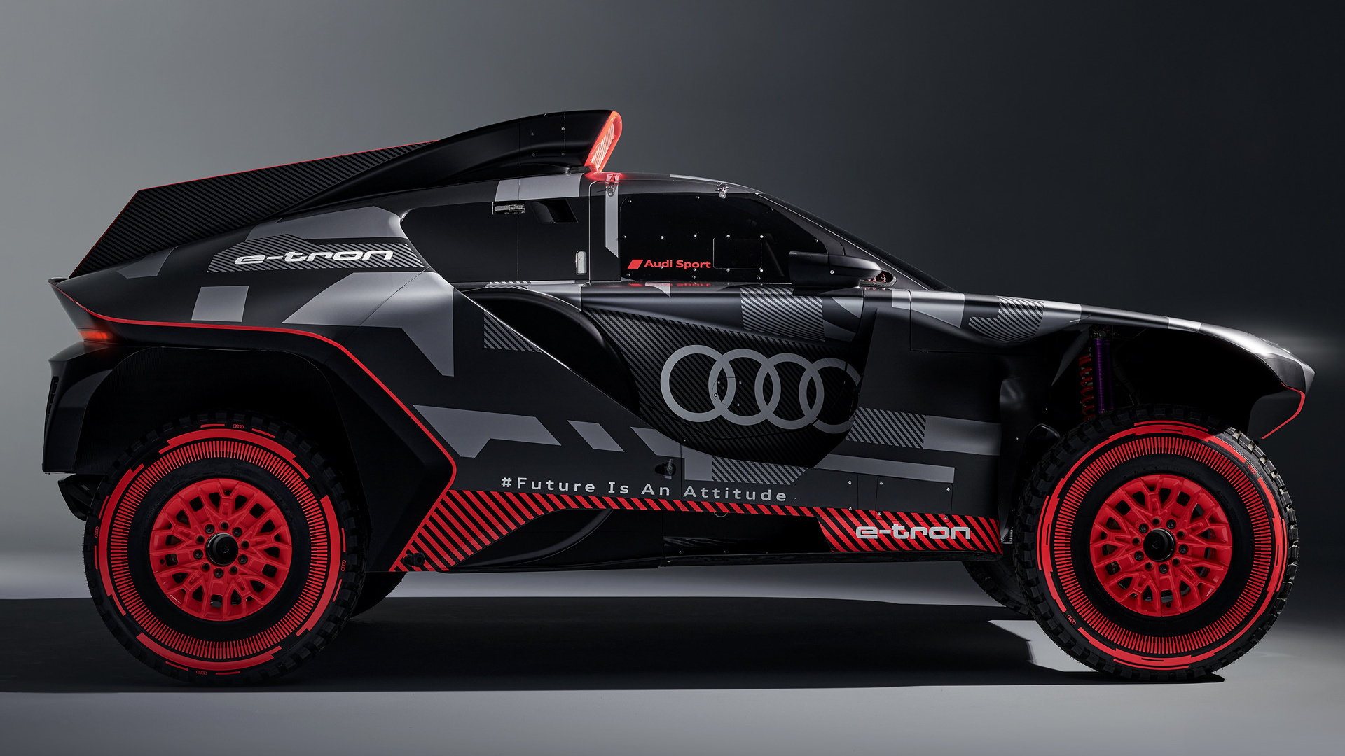2022 Audi RS Q E Tron Dakar Rally And HD Image