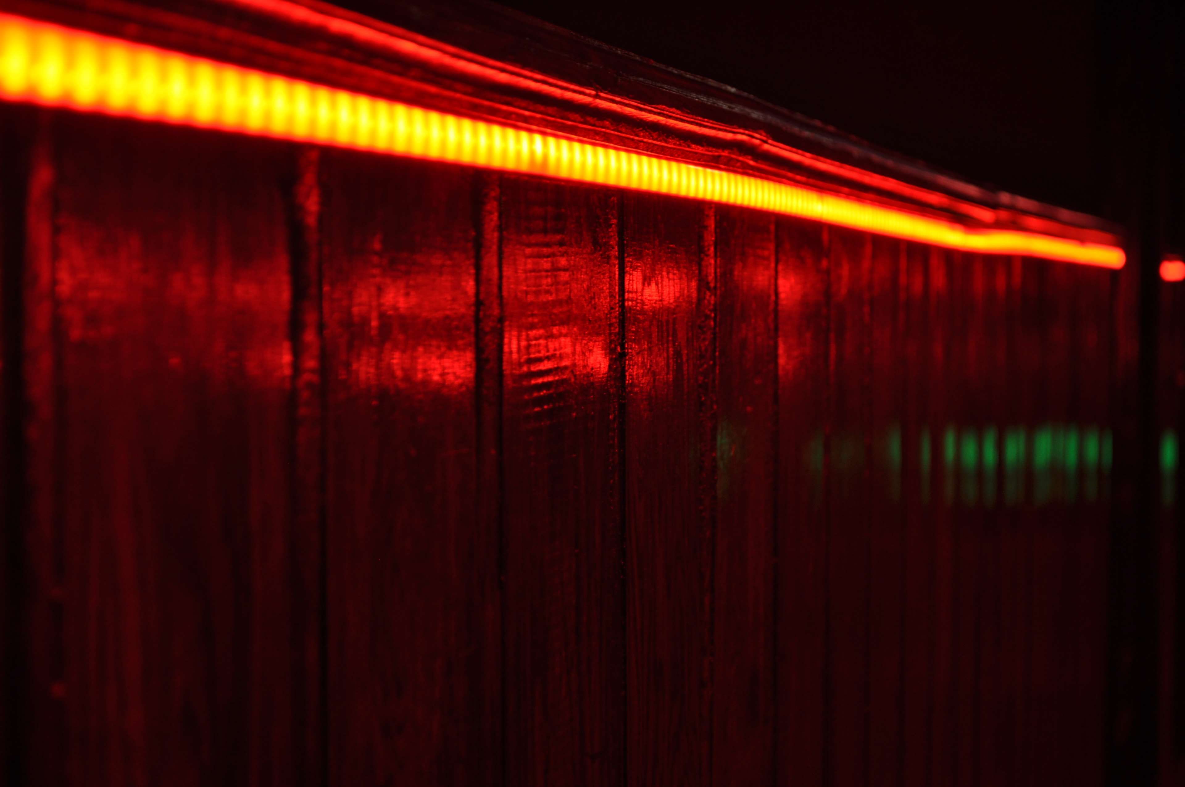 desk wal #red led #red neon #red on night. Red led, Cool wallpaper, Neon