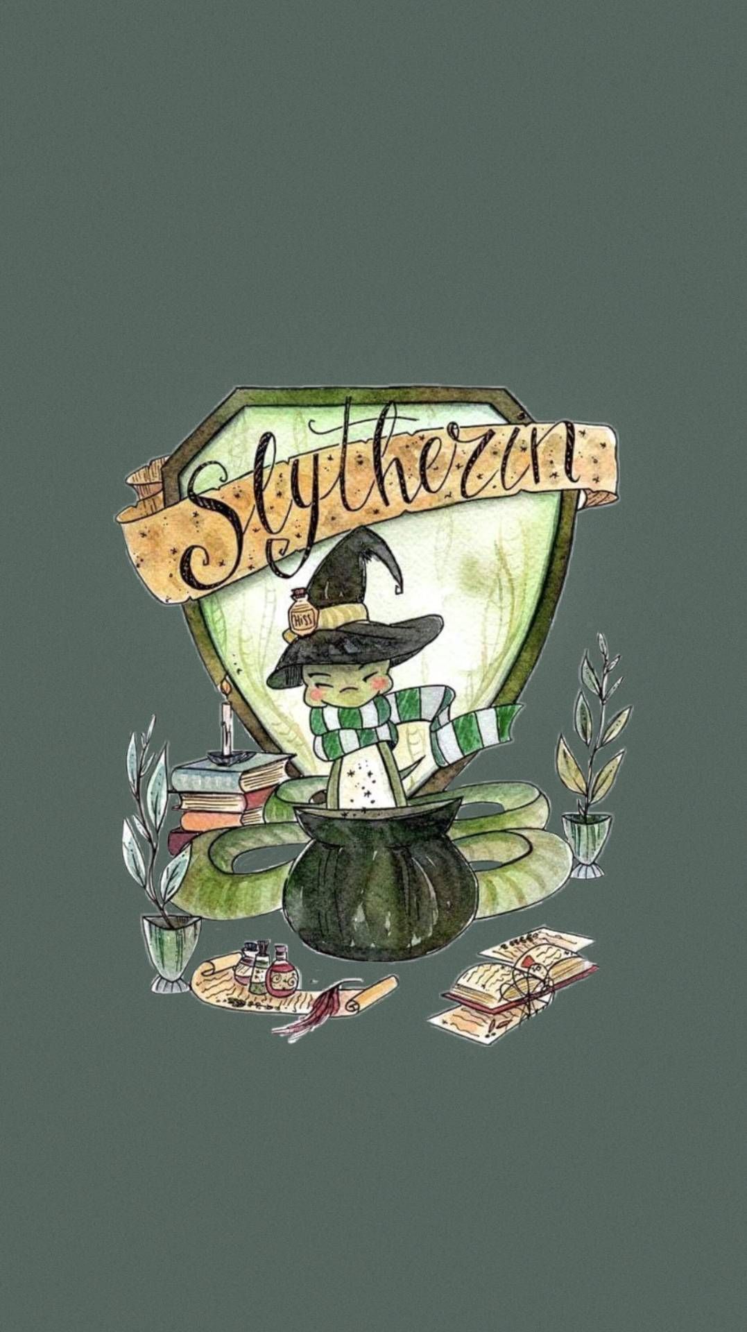 slytherin wallpaper