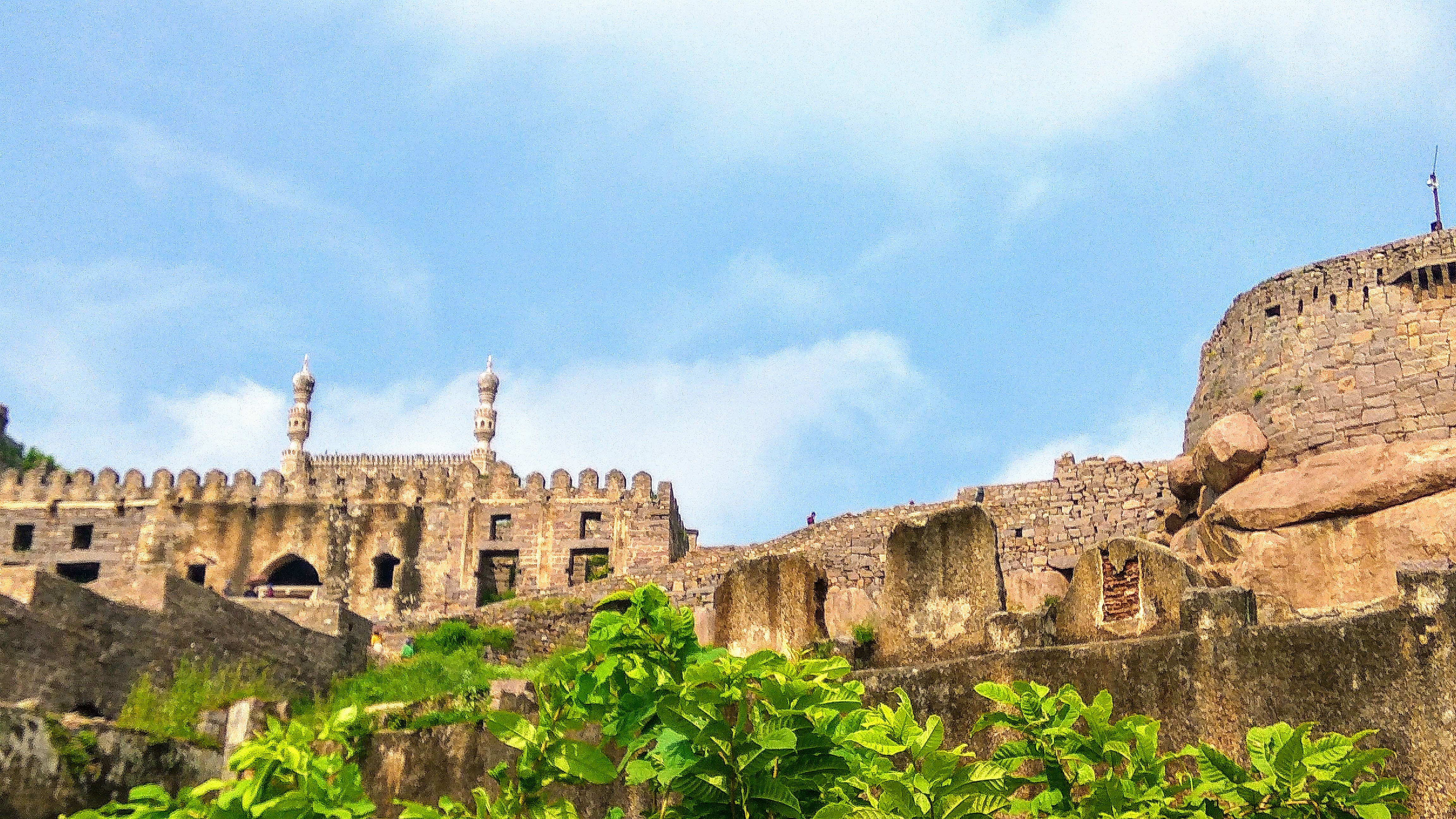 Golkonda fort, Hyderabad Stock Photo by ©snehitdesign 41847411