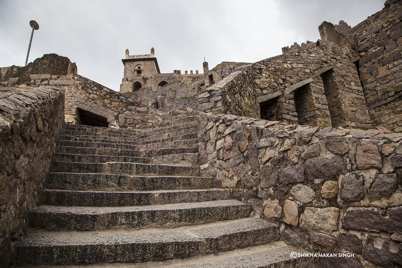 Golconda Fort, Hyderabad, In The Rains