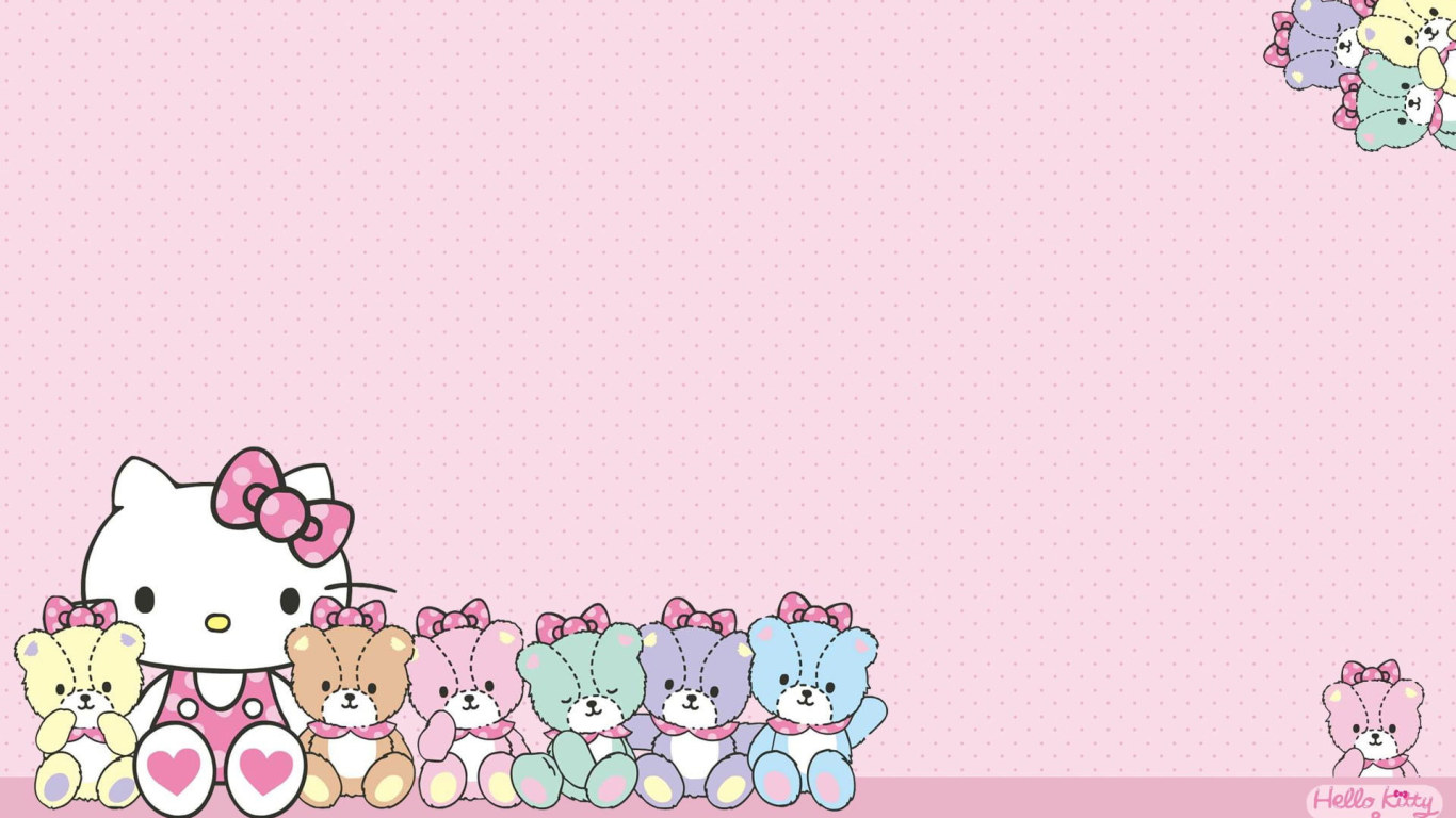 Wallpaper Hello Kitty Image Background, Pink Color • Wallpaper For You
