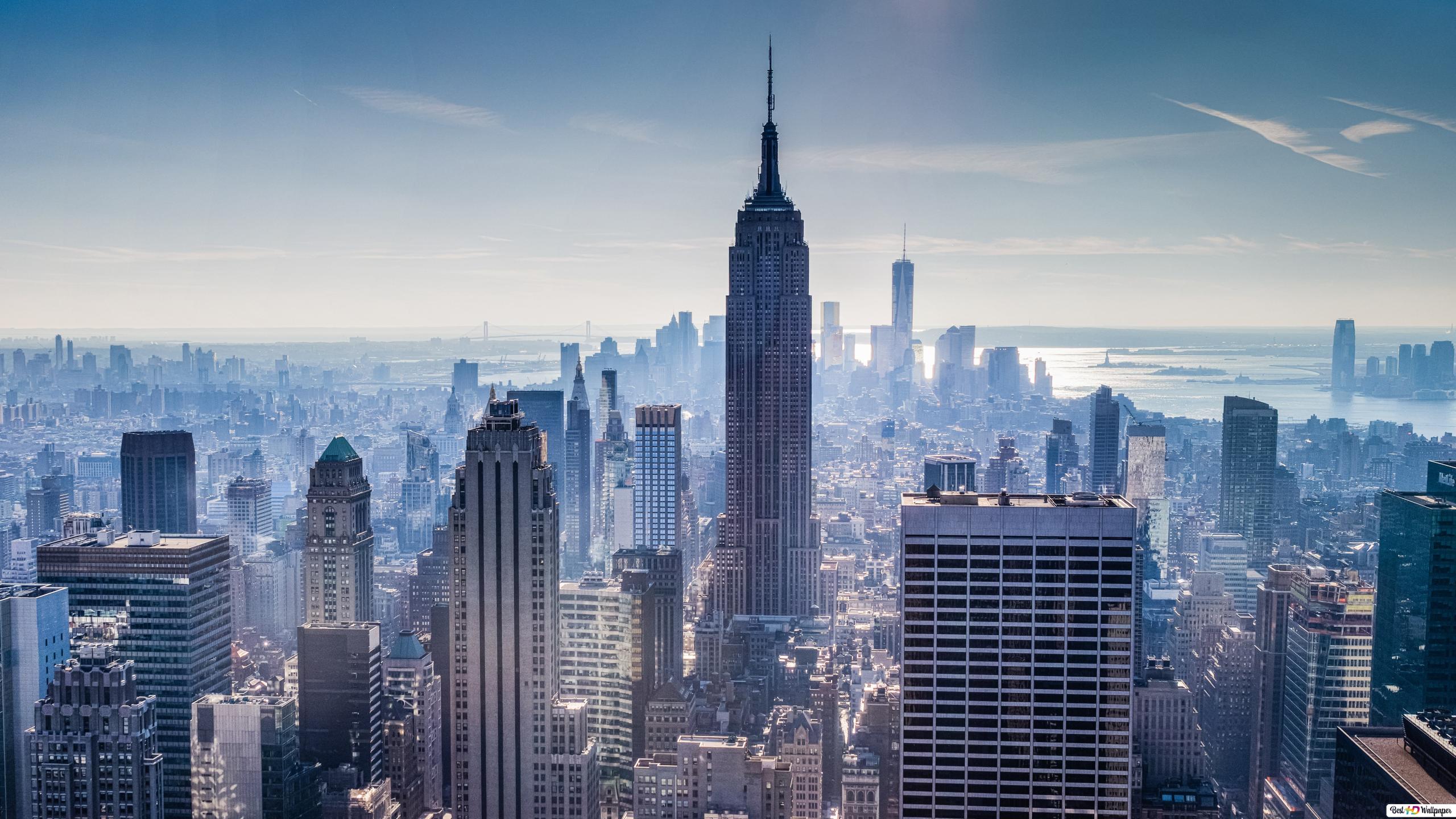 New York City Wide View HD wallpaper download