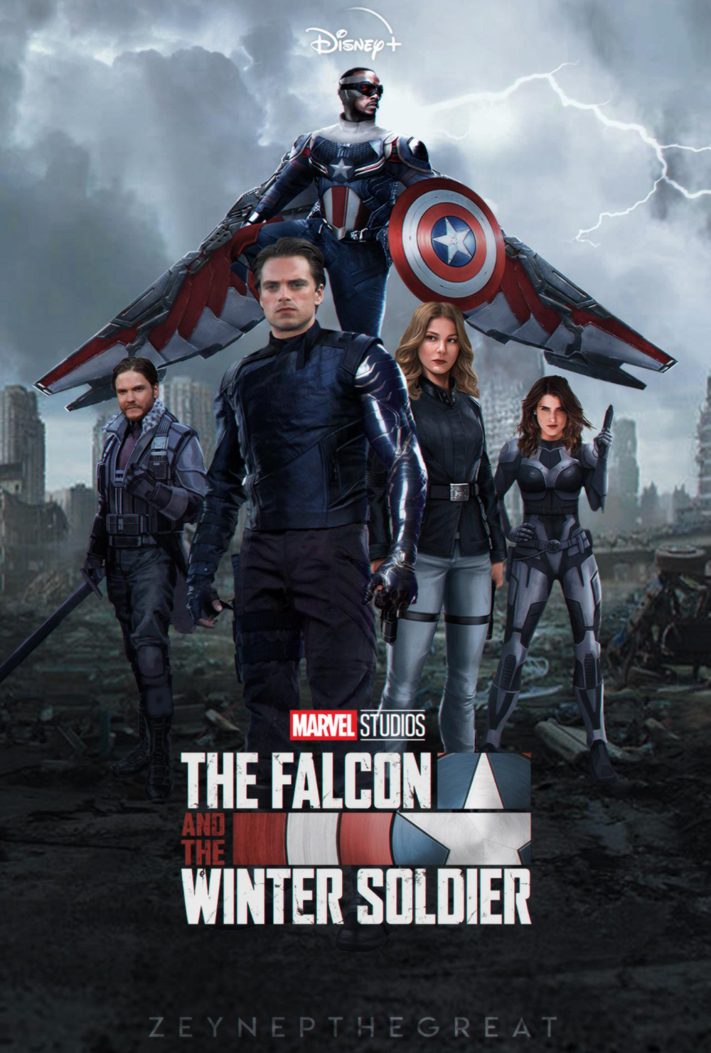 Watch The Falcon and the Winter Soldier Series HD Free Online. Winter soldier movie, Winter soldier, Soldier poster