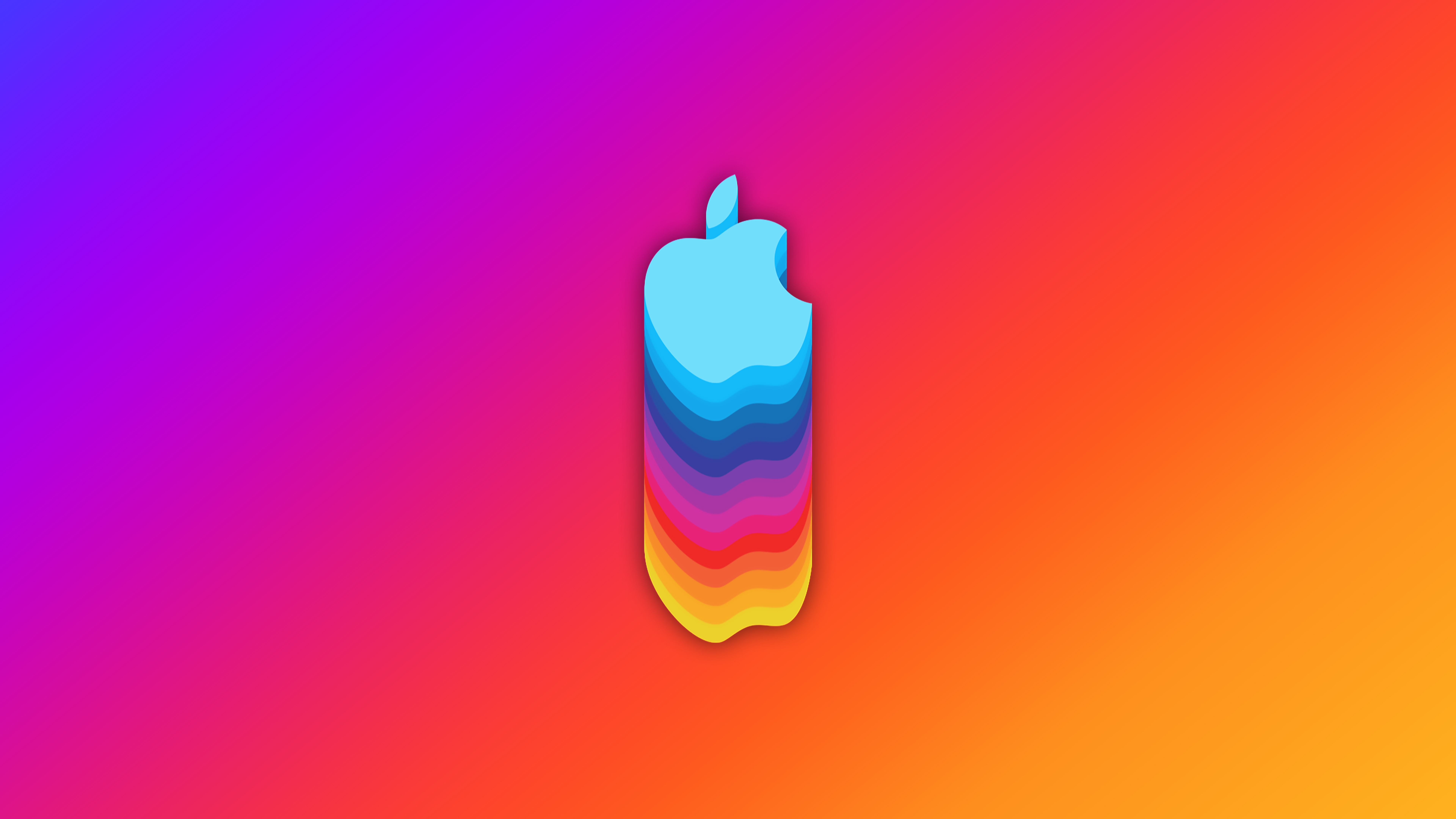 Apple Logo Material 8k, HD Computer, 4k Wallpaper, Image, Background, Photo and Picture