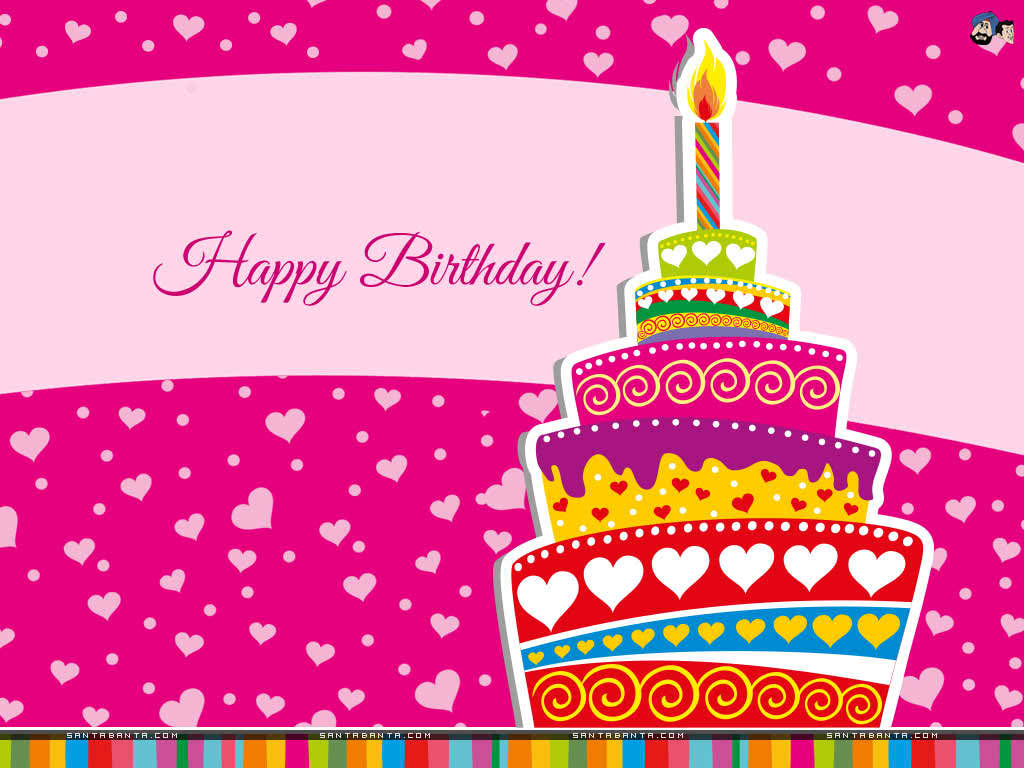Pink Background HD For Birthday