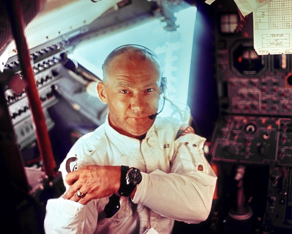 Buzz Aldrin Picture. Download Free Image