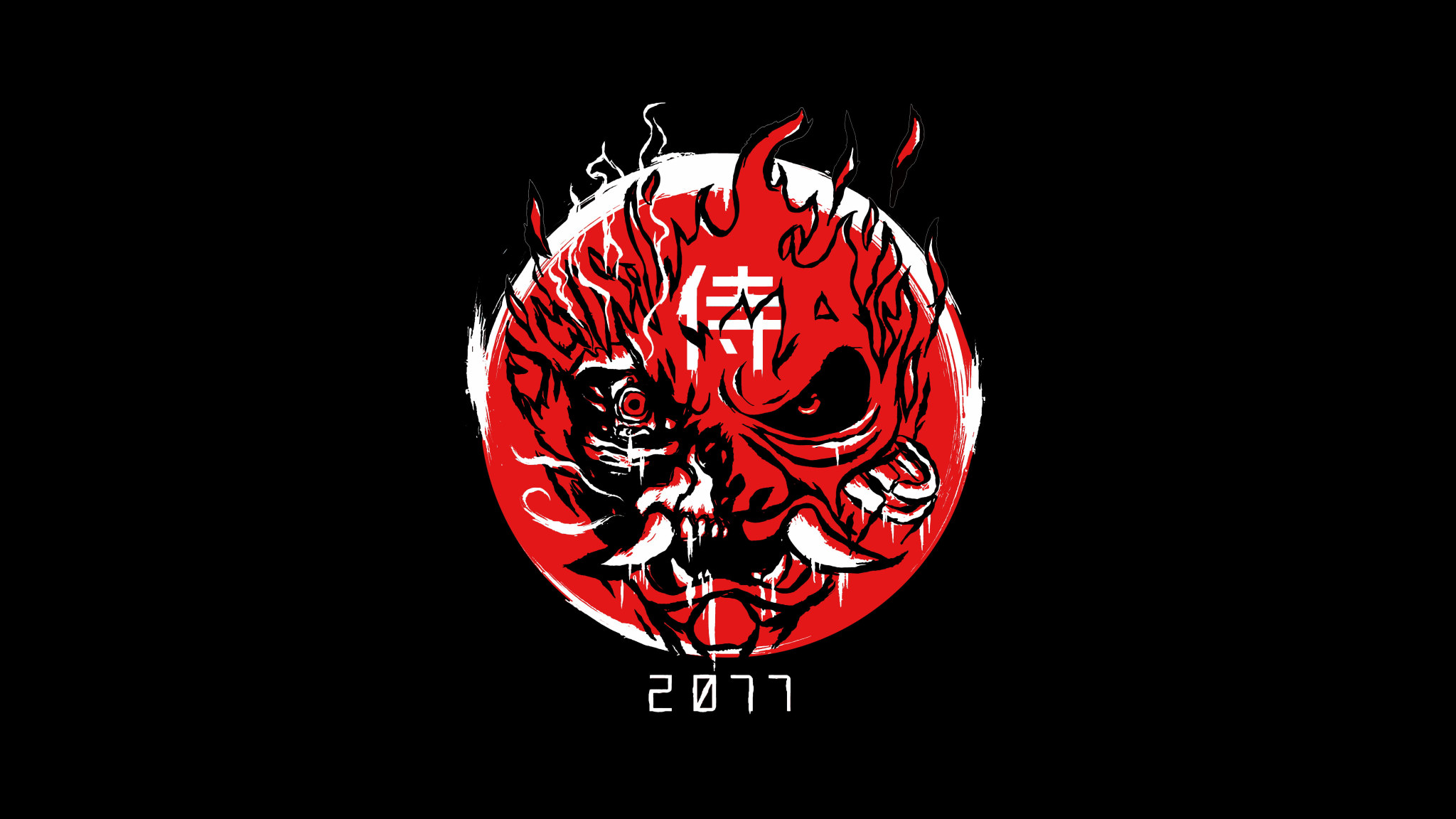 Cyberpunk 2077 Wallpaper, CD Projekt RED, Samurai, Demon • Wallpaper For You