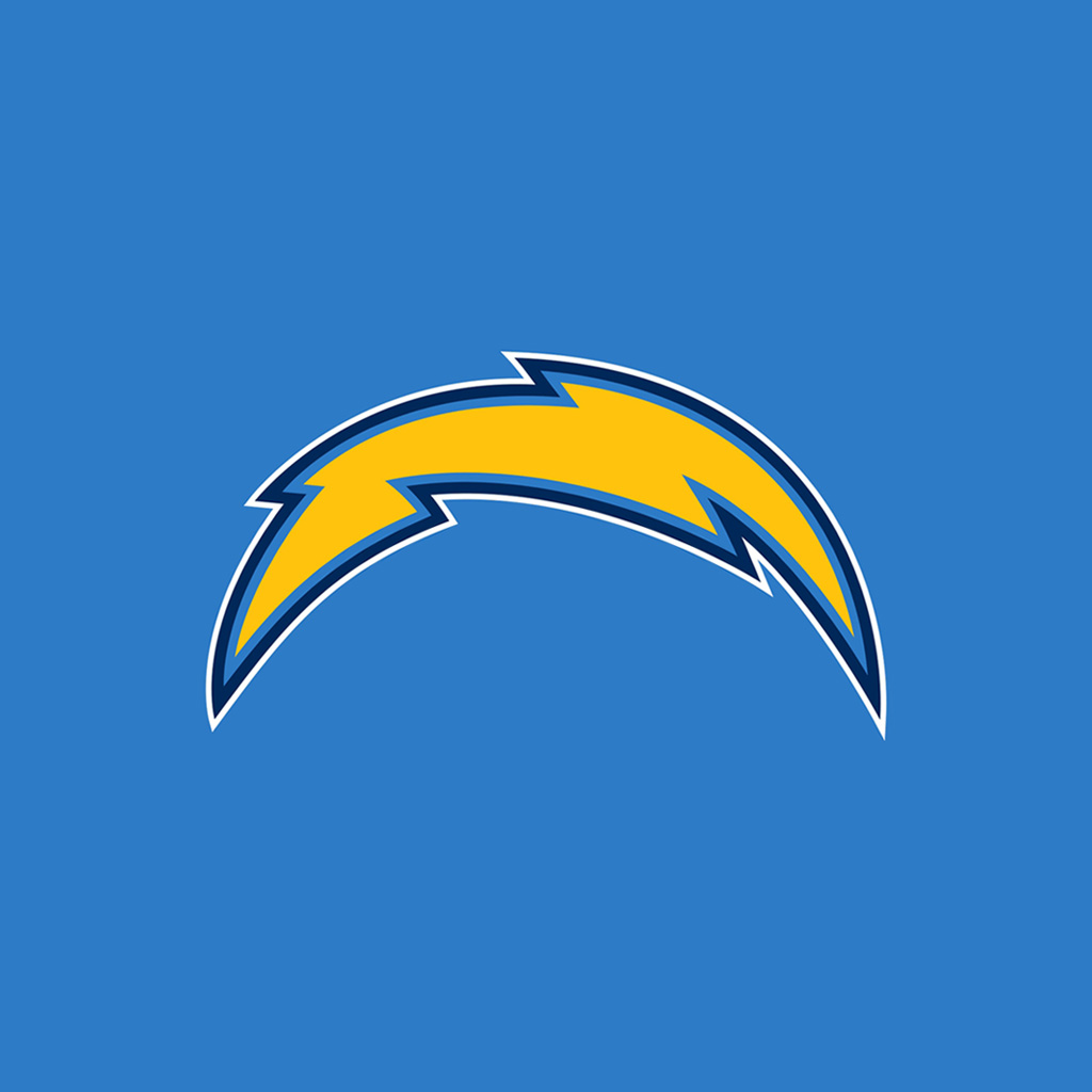 iPad Wallpaper with the San Diego Chargers Team Logos
