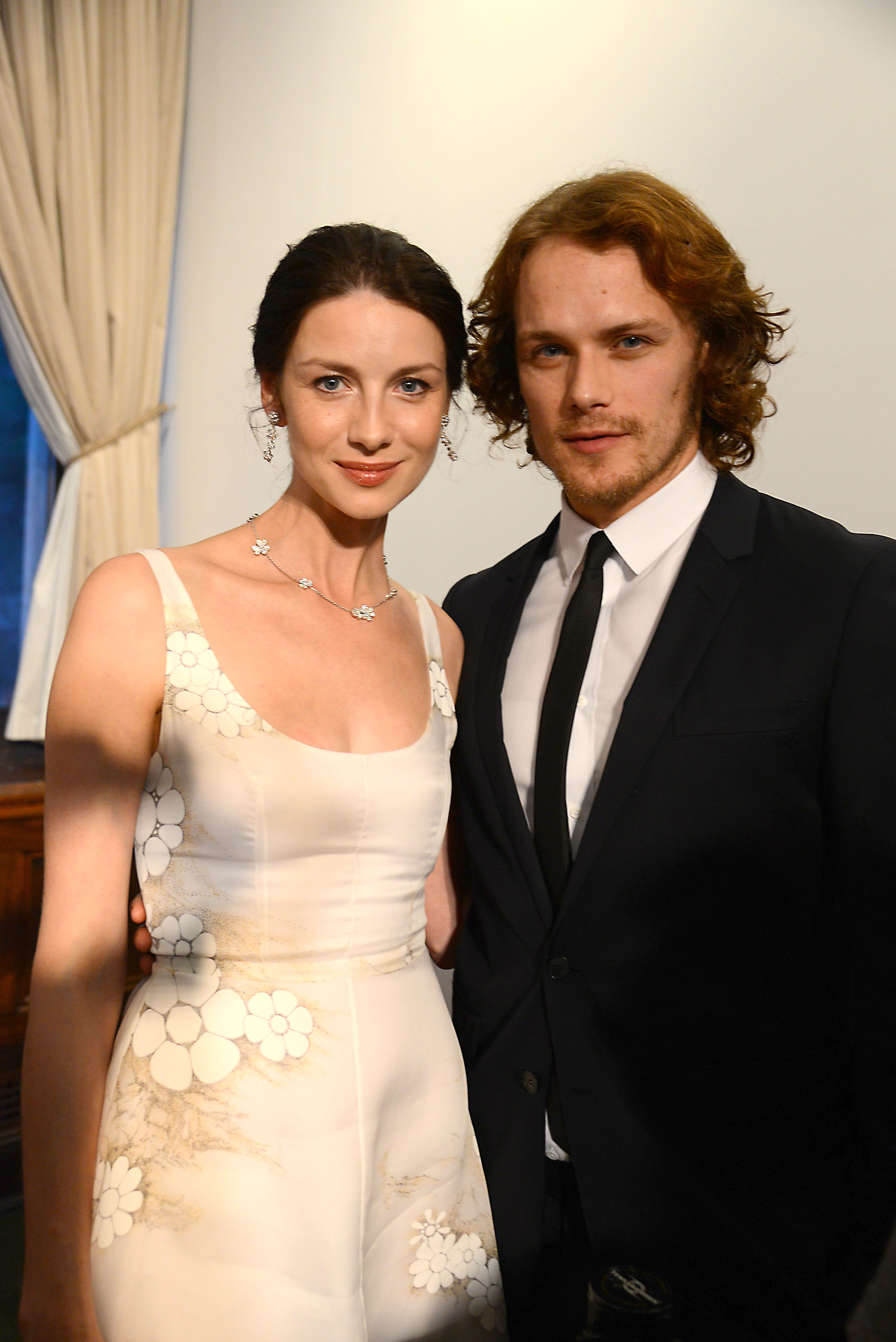Old New Pic Of Caitriona Balfe & Sam Heughan At The NYC Screening Of Outlander