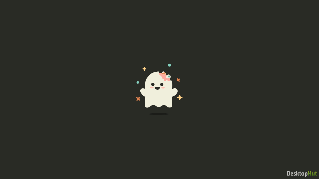 Cartoon Ghost Wallpaper