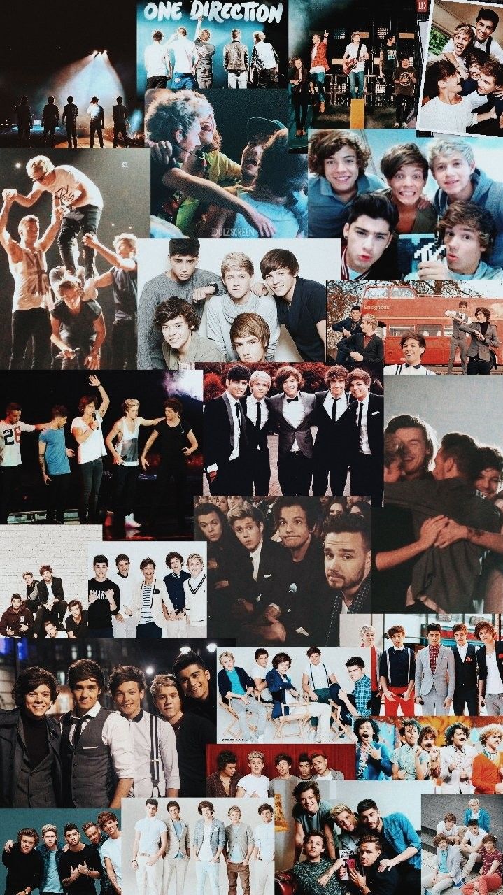 One Direction Art One Direction Wallpaper Boy Bands Direction Collage HD Wallpaper