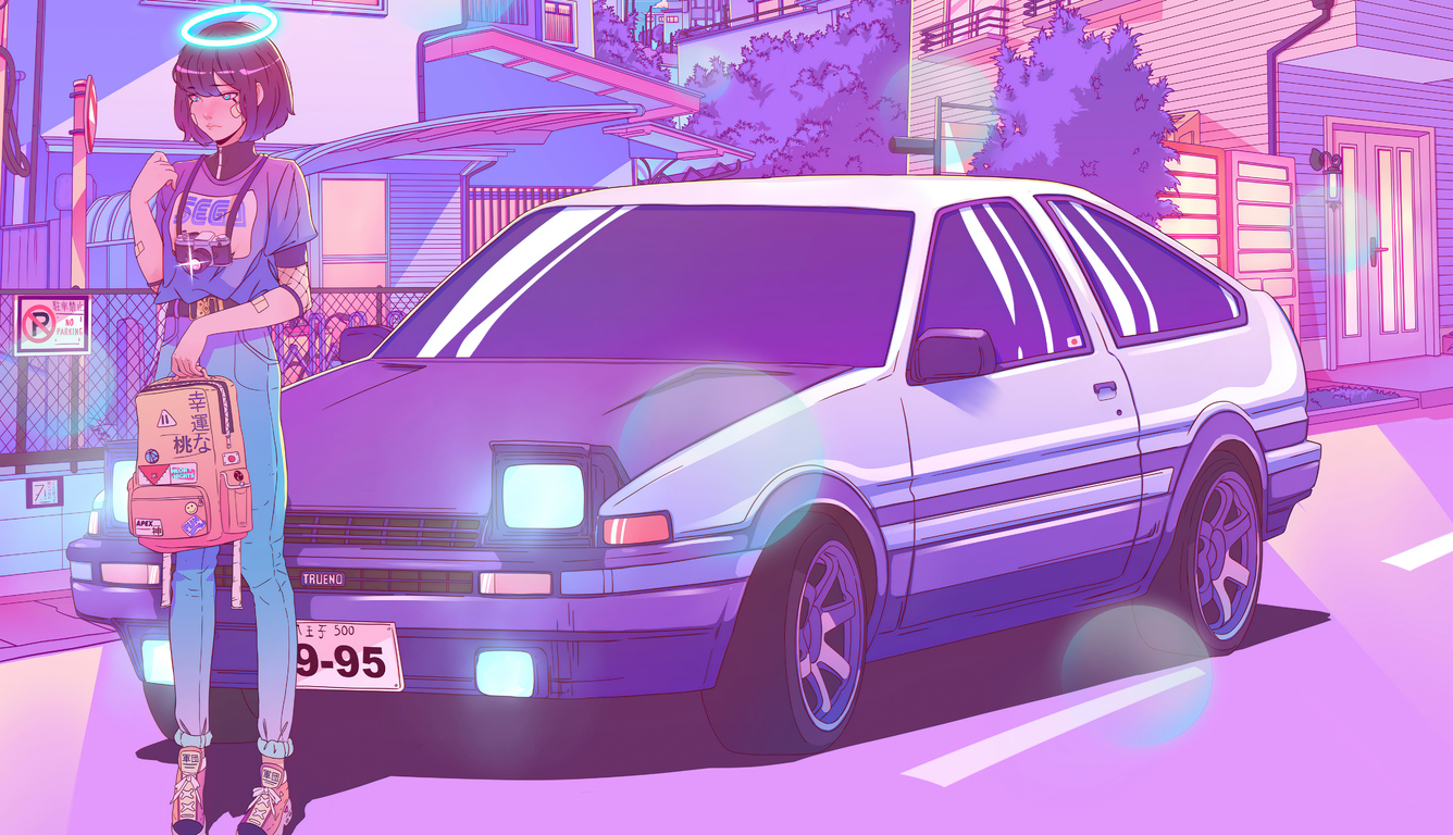 Dream Life Synthwave Laptop HD HD 4k Wallpaper, Image, Background, Photo and Picture