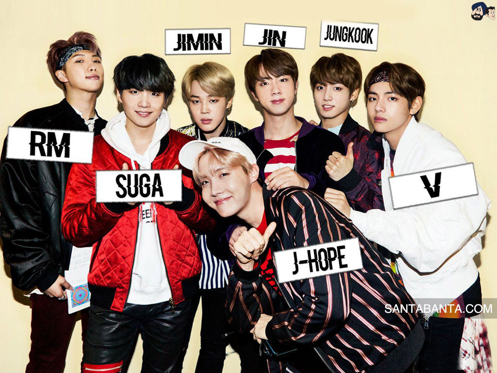 BTS, A Seven Member South Korean Boy Band