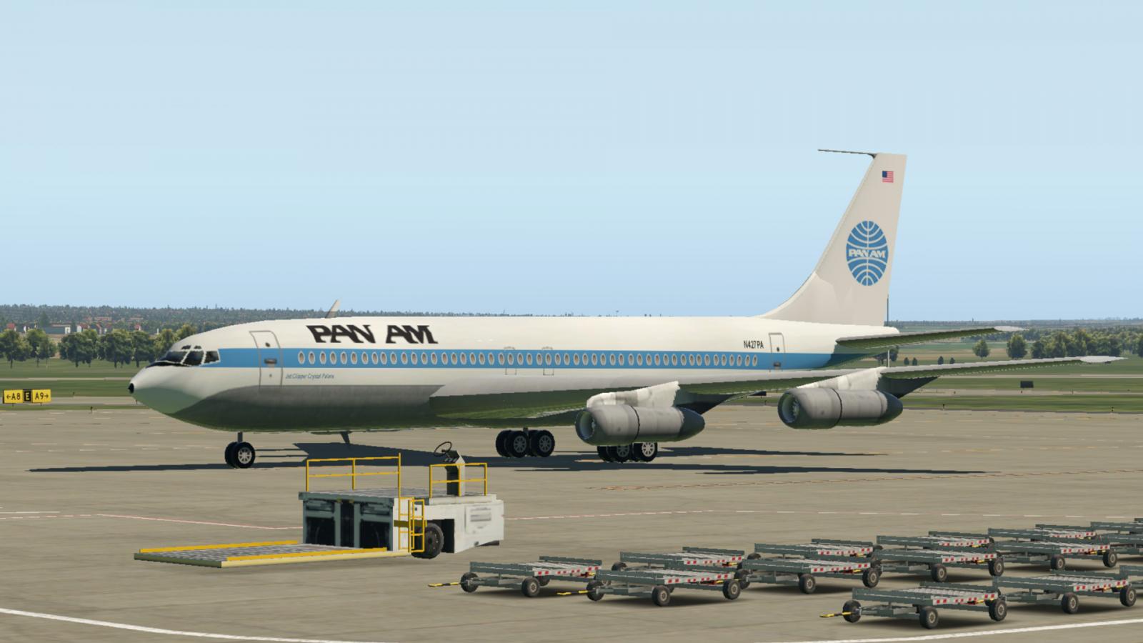 PAN AM Livery For Boeing 707 320 Skins Plane.Org Forum