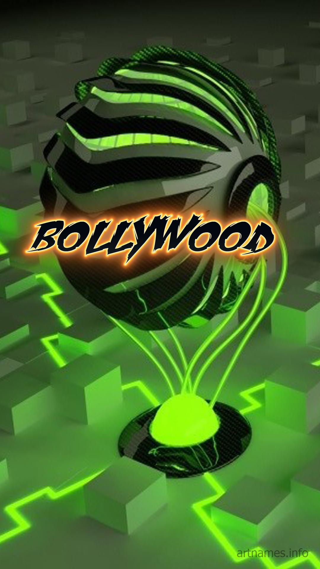 Bollywood as a ART Name Wallpaper!