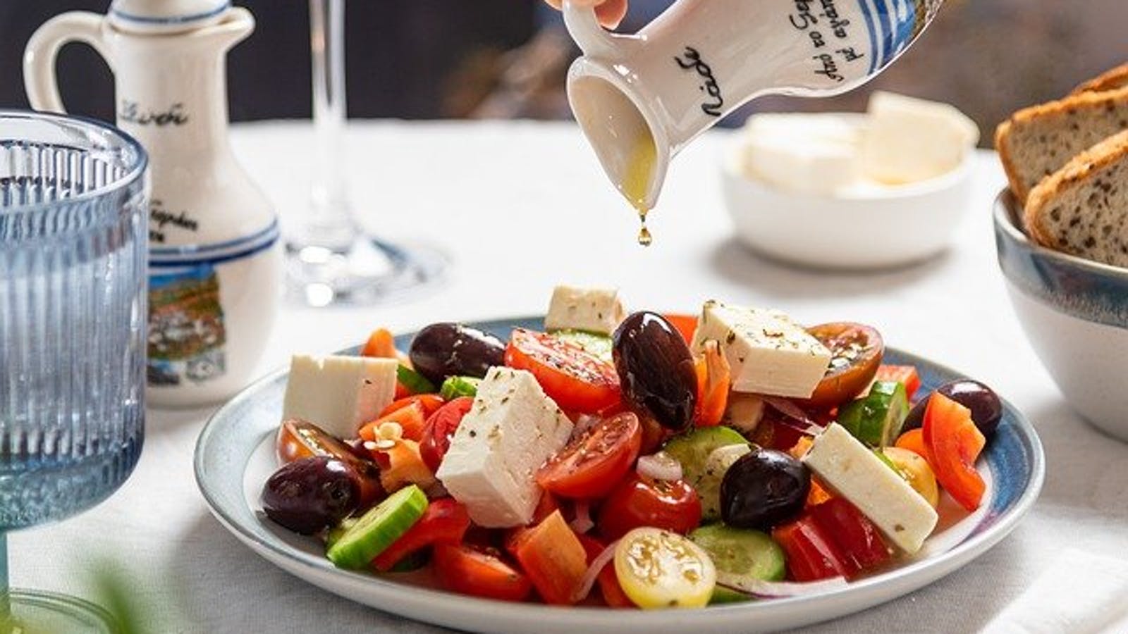Greek food: a Greek treasure of the Mediterranean cuisine