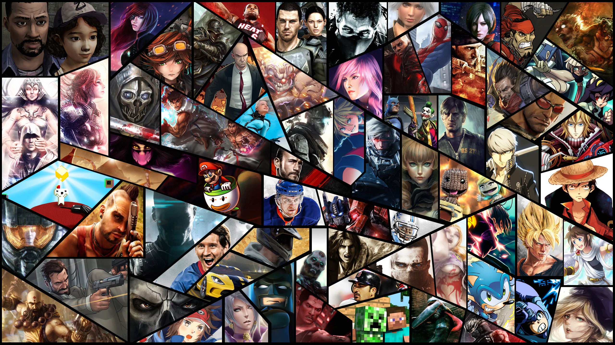 Games Collage Wallpapers Wallpaper Cave