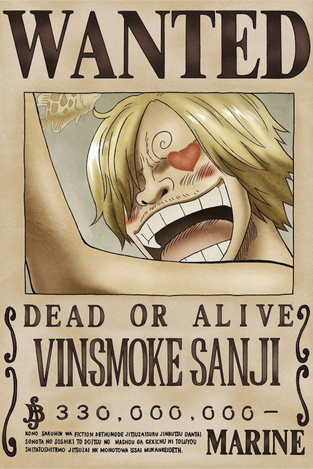 Sanji Bounty Wallpaper