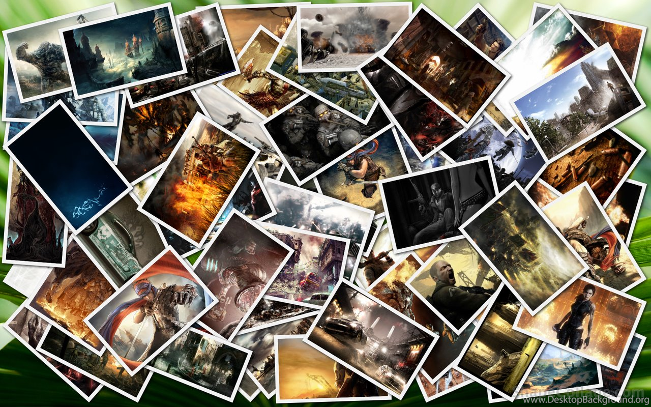 Game Wallpaper Collage By FloStyler0408 Desktop Background
