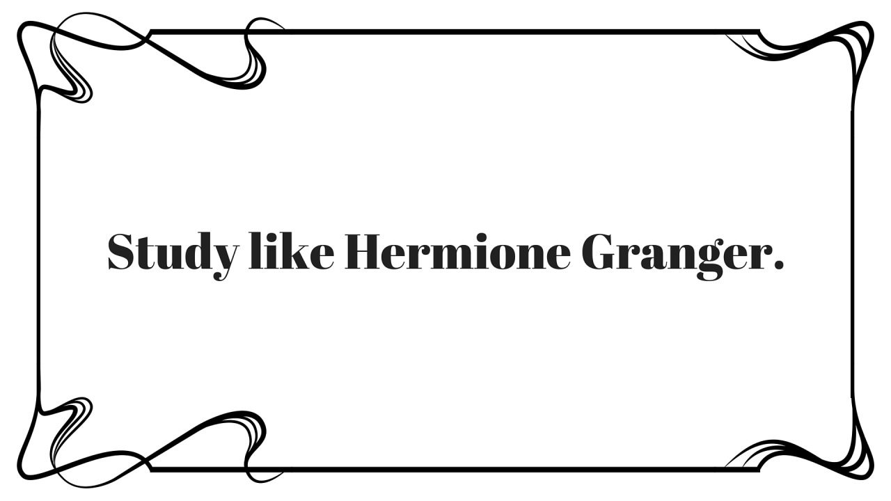 study hard or go home