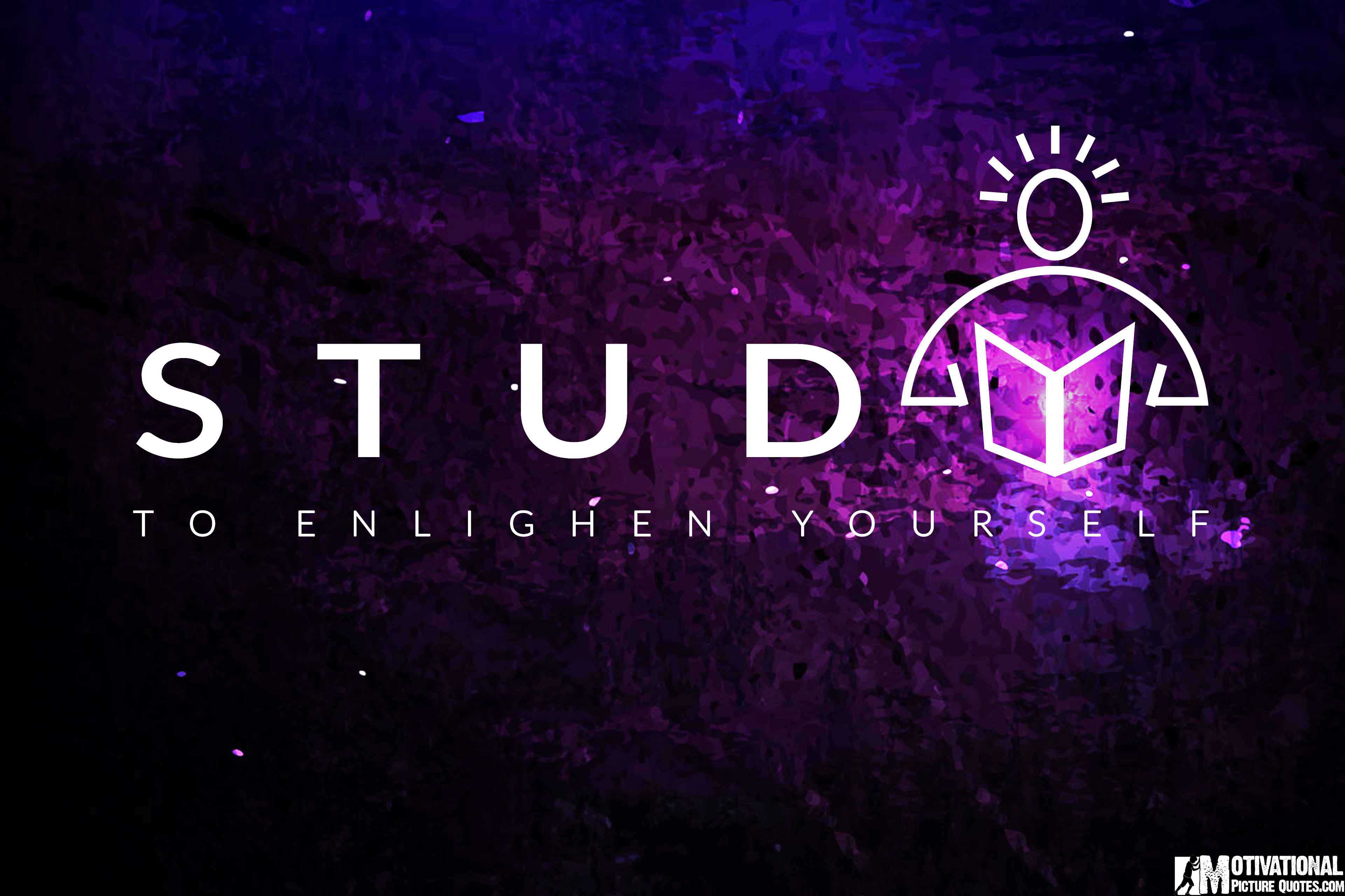 Study Hard Wallpaper HD