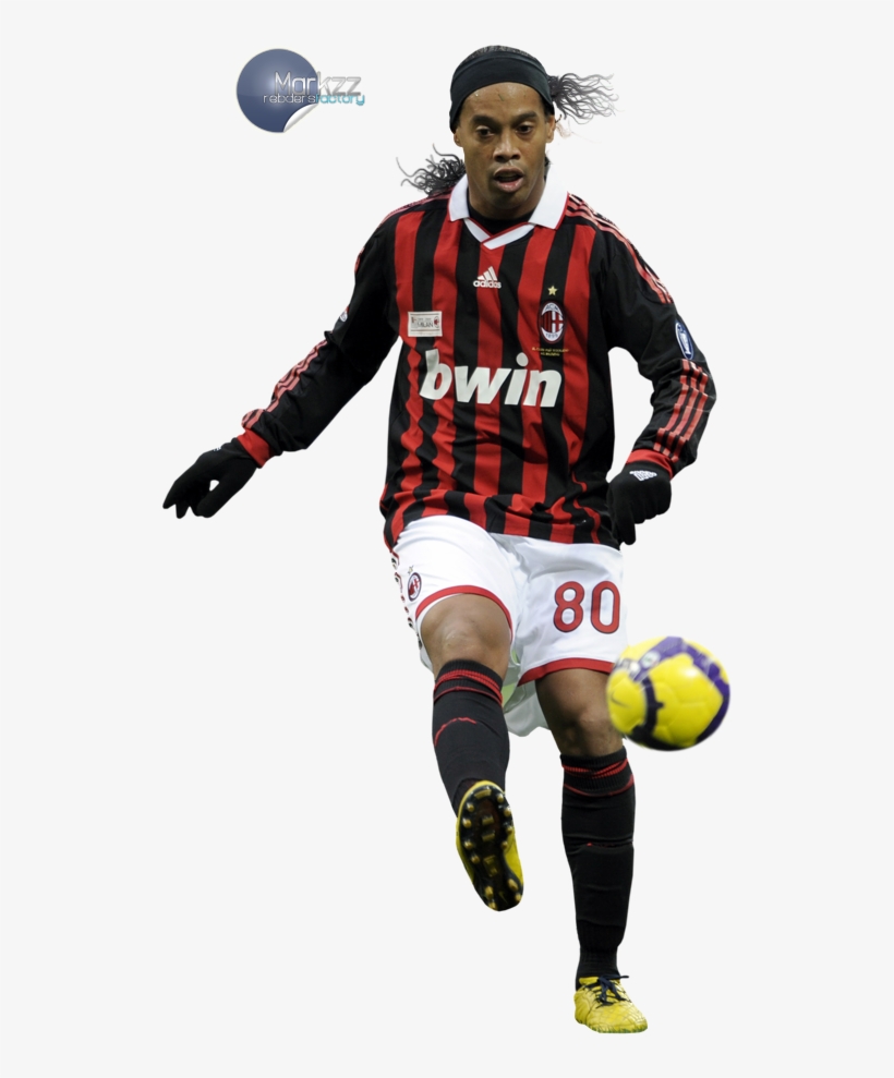 Ronaldinho Gaucho Milan Transparent PNG Download on NicePNG