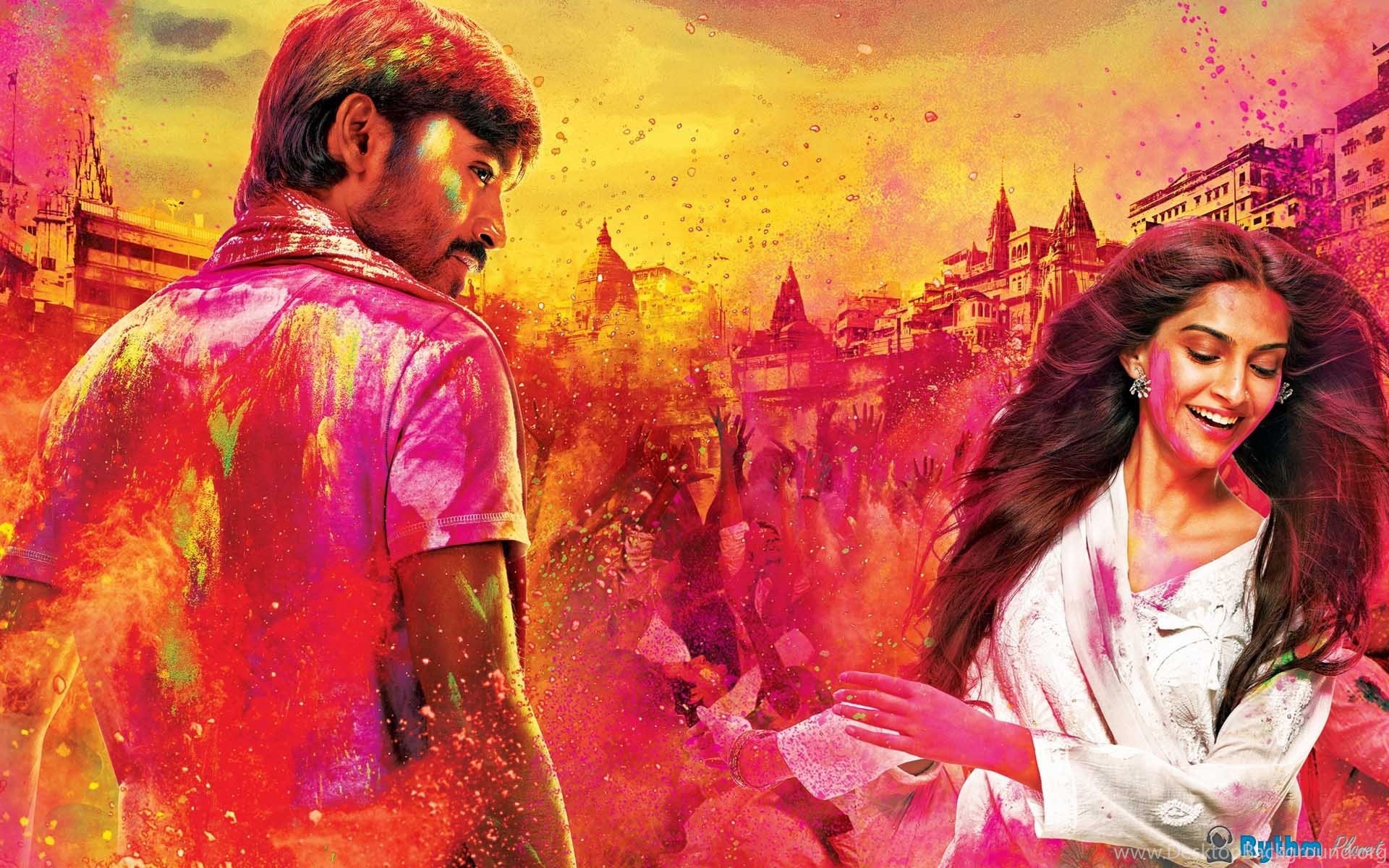 Raanjhanaa New Bollywood Movie Full HD Poster Wallpaper Desktop Background