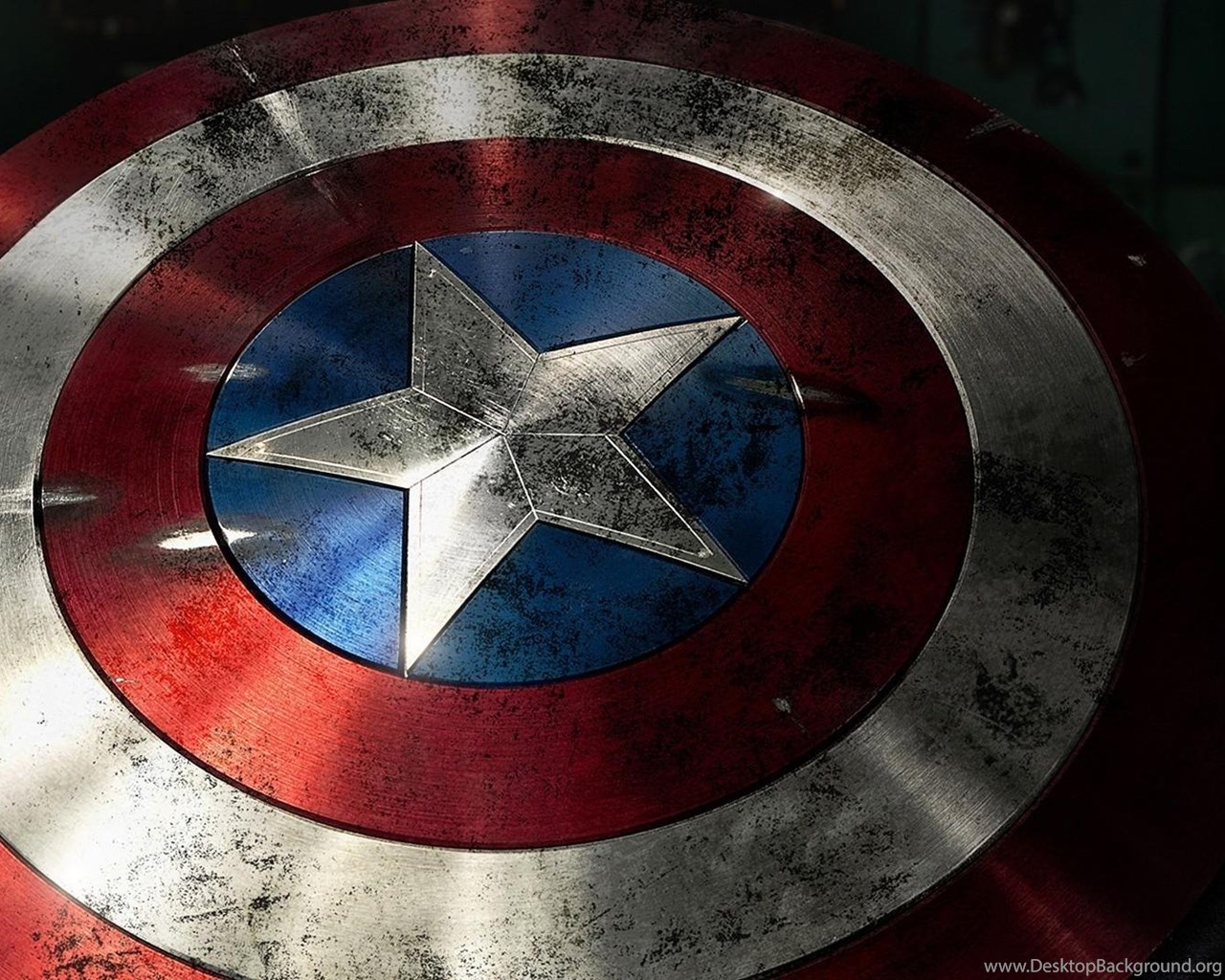 Captain America America The First Avenger Shield Wallpaper Desktop Background