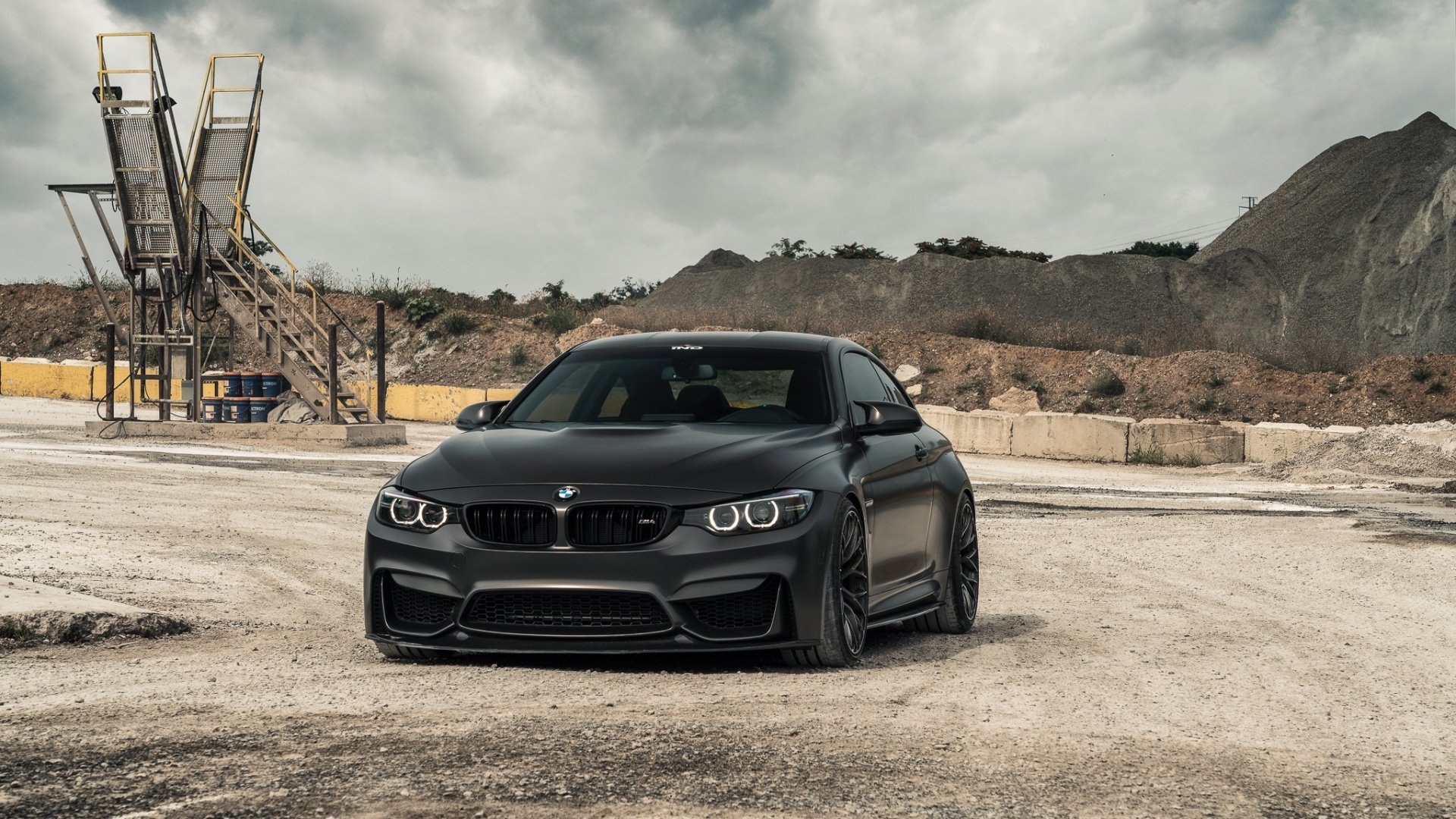 Bmw M4 Black HD Wallpaper and Background Image