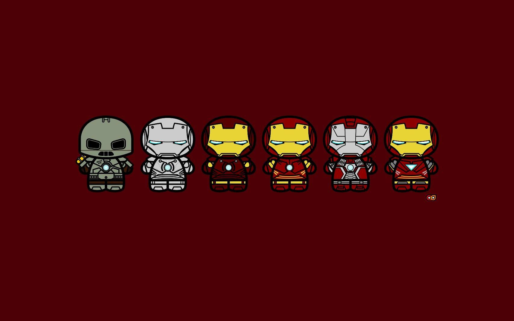 Iron Man Cartoon Wallpaper