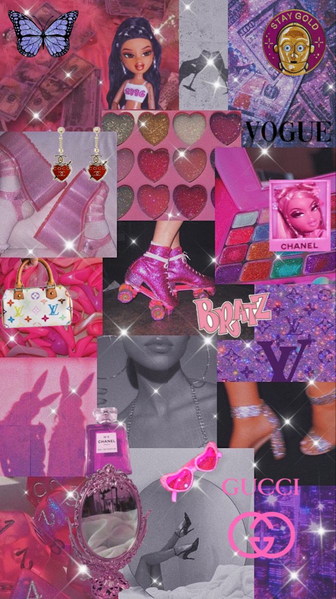 pink y2k designer aesthetic wallpaper. Sparkle wallpaper, Glamour wallpaper, Pink wallpaper iphone