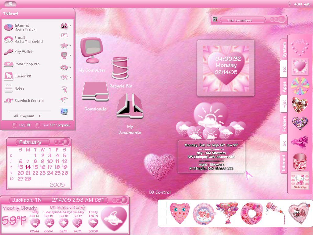 cyber y2k pink