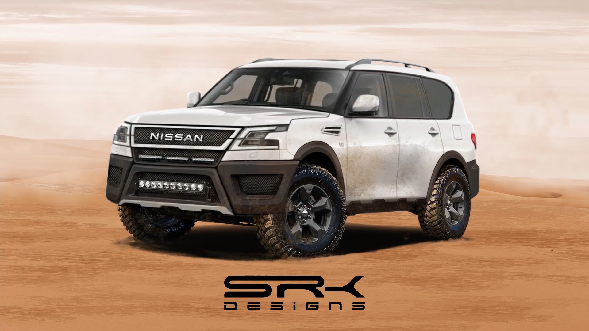 2022 Nissan Armada Patrol Gets Tough 4x4 Love, Comes Out Digitally Stronger