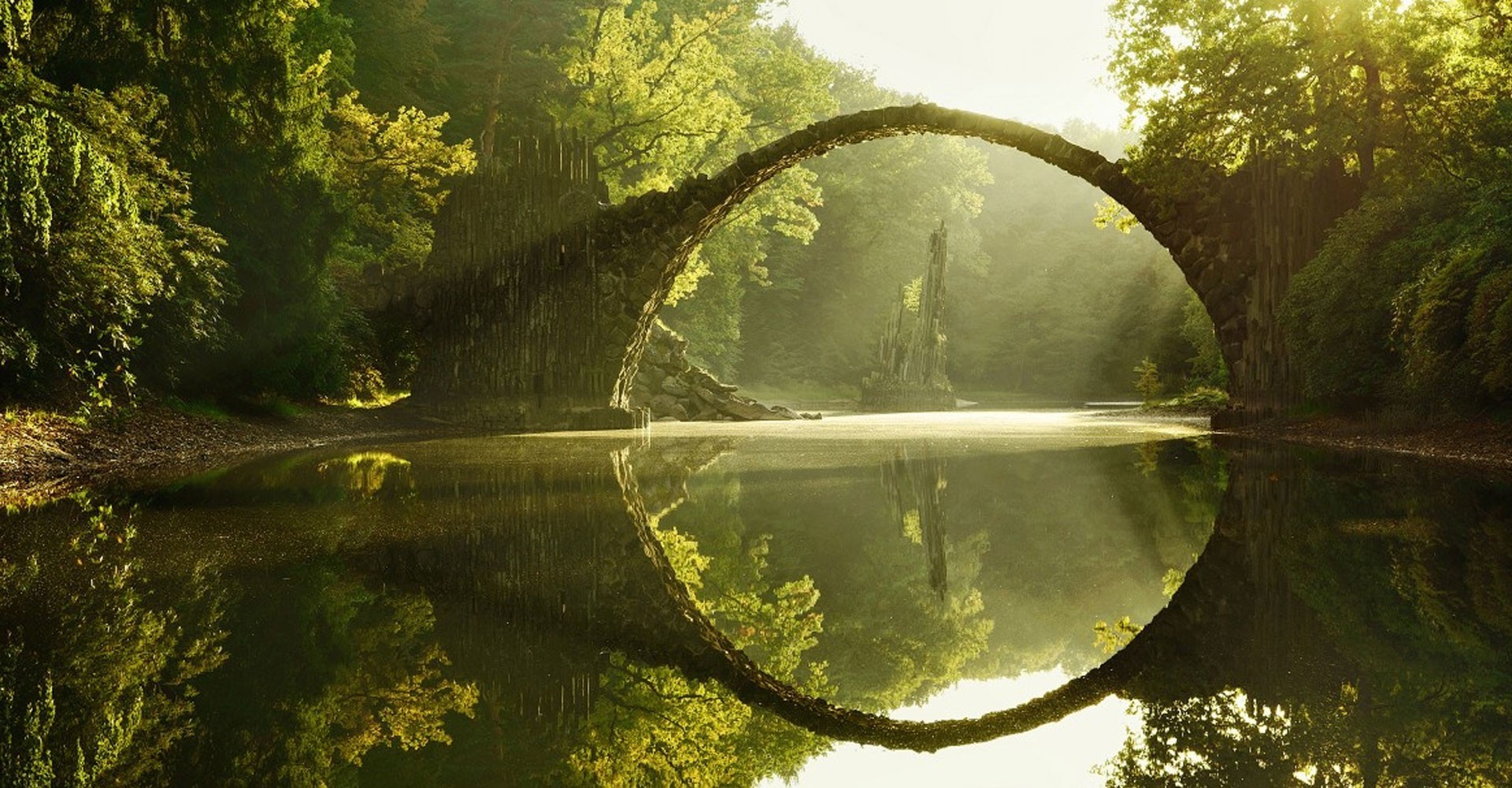 landscape, River, Reflections, Photography Wallpaper HD / Desktop and Mobile Background