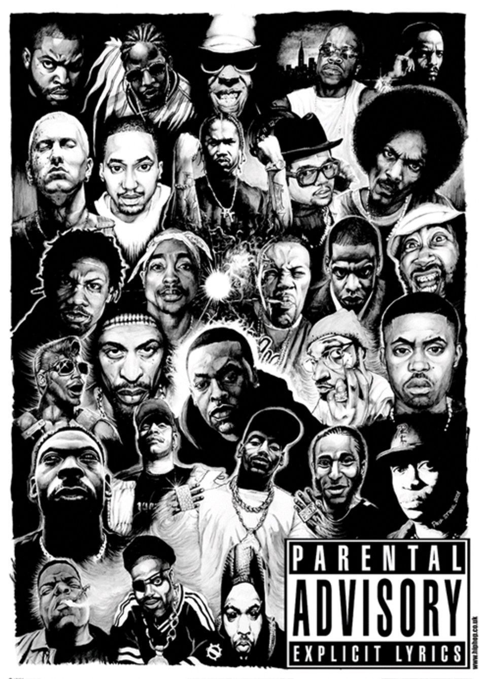 Hip Hop Rappers iPhone Wallpaper